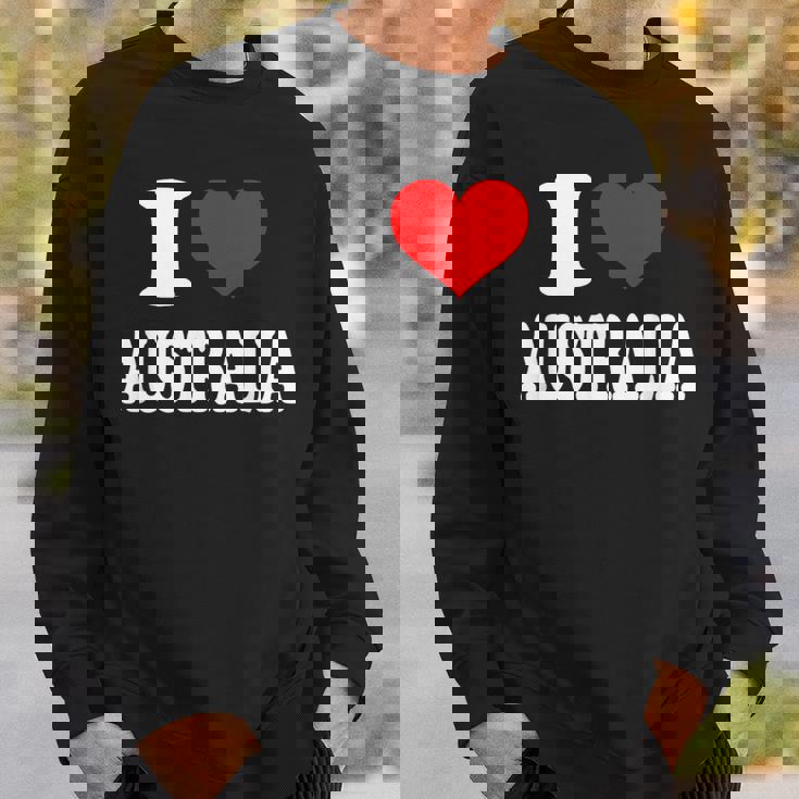 オーストラリア アイ・ハート・オーストラリア アイ・ラブ・オーストラリア スウェットシャツ 彼への贈り物