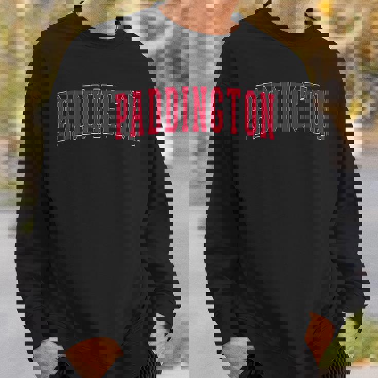 オーストラリア好きの誇り高いオーストラリアのお土産パディントン スウェットシャツ 彼への贈り物