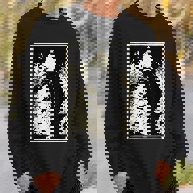 オーブリー・ビアズリー作「ルシアンズ・ストレンジ・クリーチャーズ」1893 スウェットシャツ 彼への贈り物