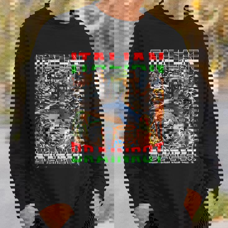 オールイタリアンブレインローミーム-イタリアンブレインロット スウェットシャツ 彼への贈り物