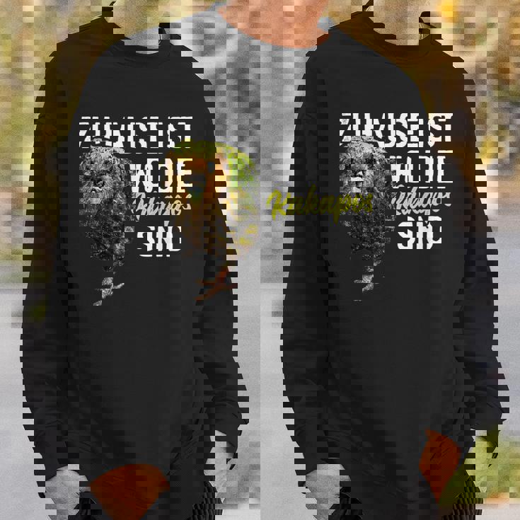 カカポ オウムの言葉 スウェットシャツ 彼への贈り物