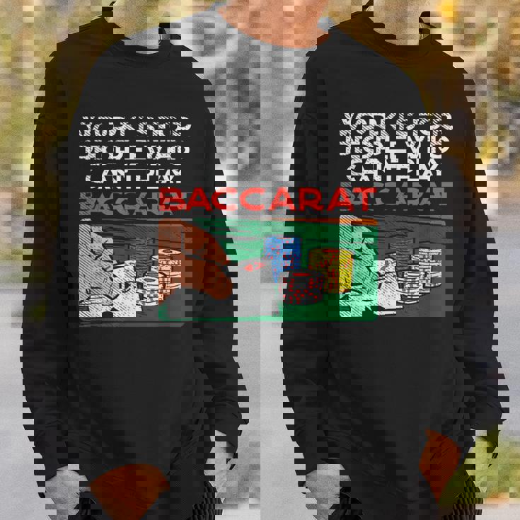 カジノバカラ ギャンブルデザイン ラスベガス、ギャンブラーベッティング スウェットシャツ 彼への贈り物