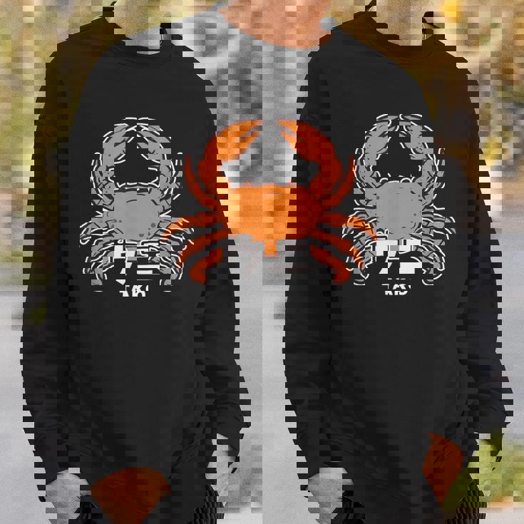 カニ ウニ タコ 海洋生物 矛盾 おもしろ イラスト かわいい 面白い ネタ 画像 スウェットシャツ 彼への贈り物