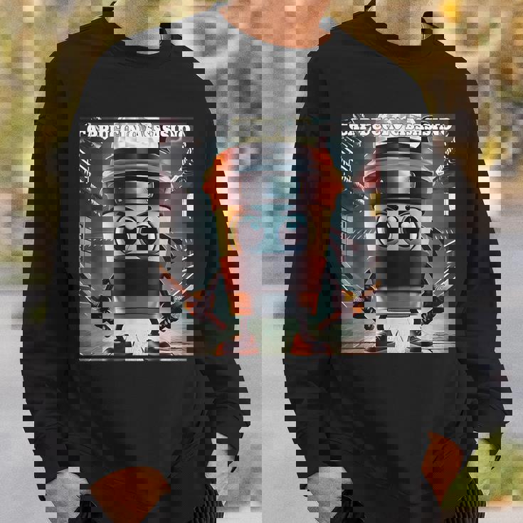 カプチーノ アサシノ ミーム スウェットシャツ 彼への贈り物