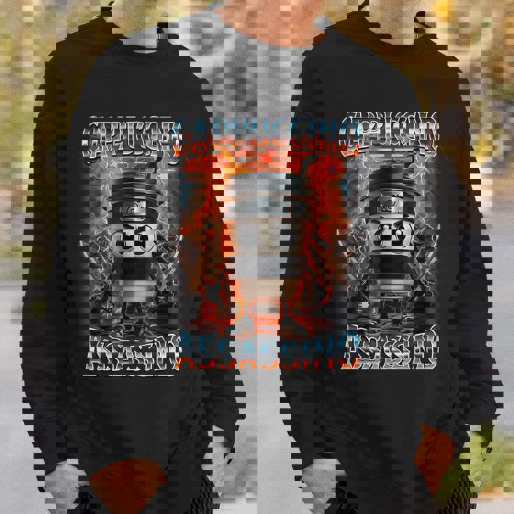 カプチーノ アサシーノ イタリアン ブレイン ロート スウェットシャツ 彼への贈り物