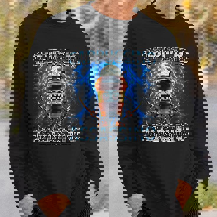 カプチーノ・アサシーノ イタリアンブレインロットミーム スウェットシャツ 彼への贈り物