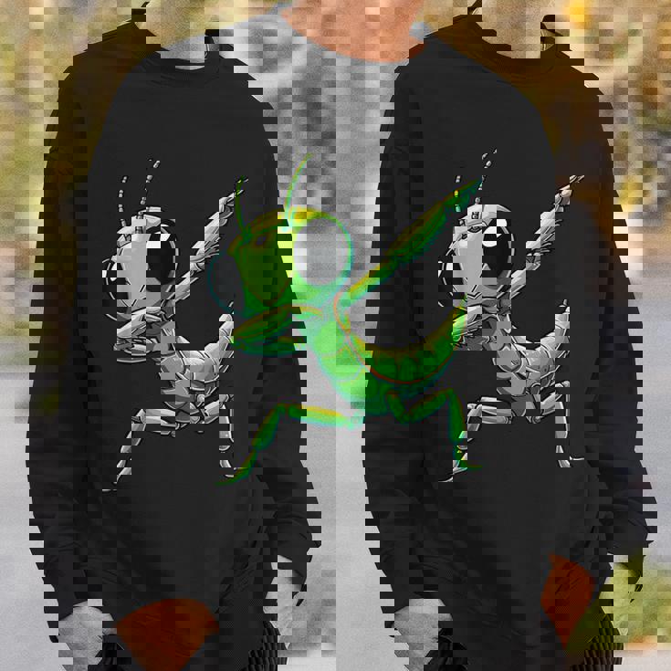 カマキリ、おかしなカマキリ スウェットシャツ 彼への贈り物