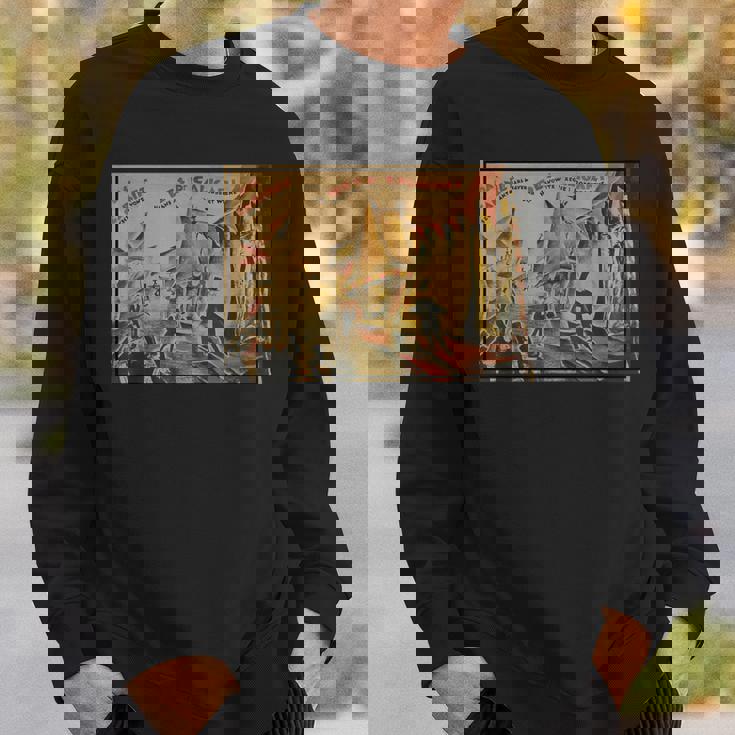 カリガリ博士の内閣ポスター1919 スウェットシャツ 彼への贈り物