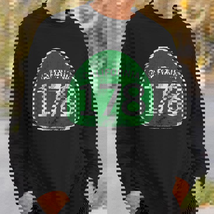 カリフォルニア州立大学ルート178 スウェットシャツ 彼への贈り物