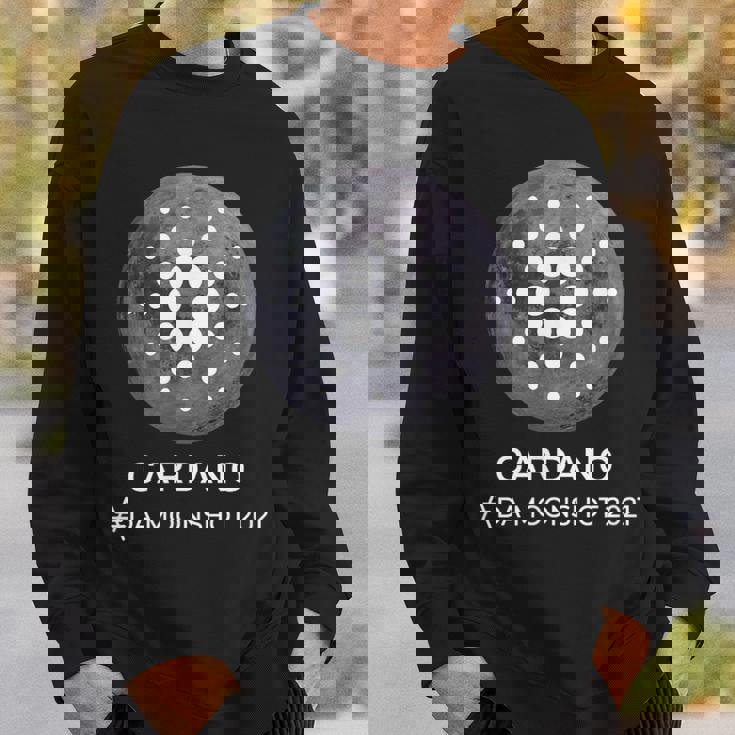 カルダノcardano暗号通貨 月へto The Moon 分散型金融 Defi ブロックチェーン スウェットシャツ 彼への贈り物