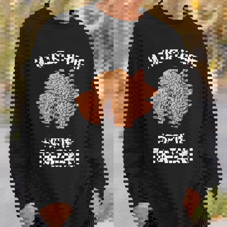 カワイイ かわいい たい焼き I'm Just Here For The Taiyaki スウェットシャツ 彼への贈り物