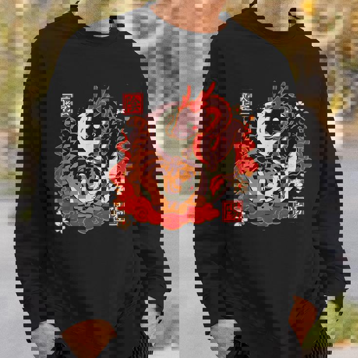 カワイイタイガーアンドドラゴンジャパン スウェットシャツ 彼への贈り物