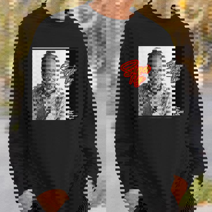 カーティスメイフィールド_001 スウェットシャツ 彼への贈り物