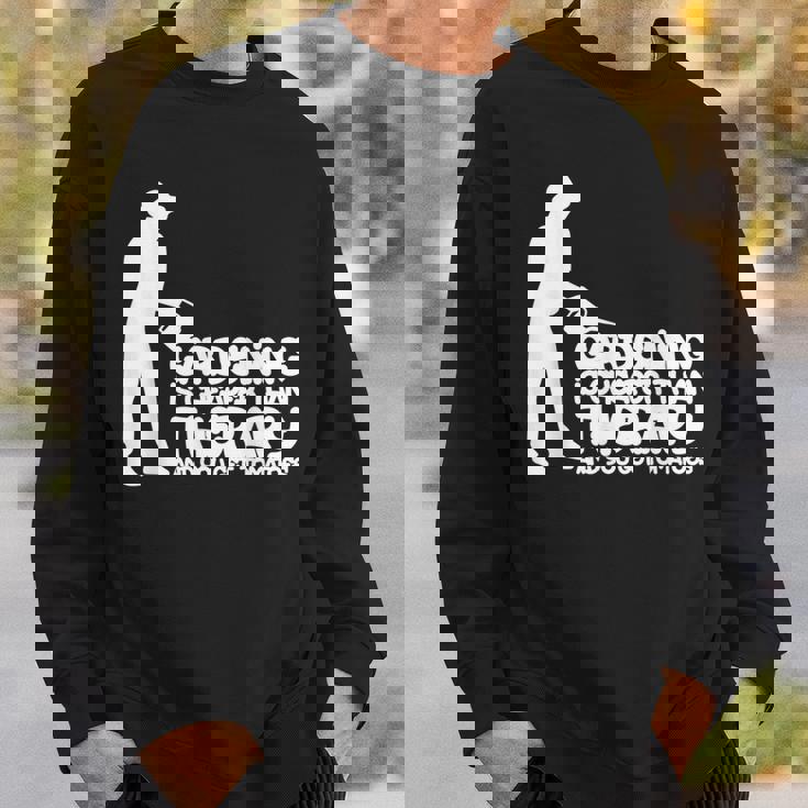 ガーデンセラピー ガーデンシェッド ガーデンテーブル ホビー スウェットシャツ 彼への贈り物