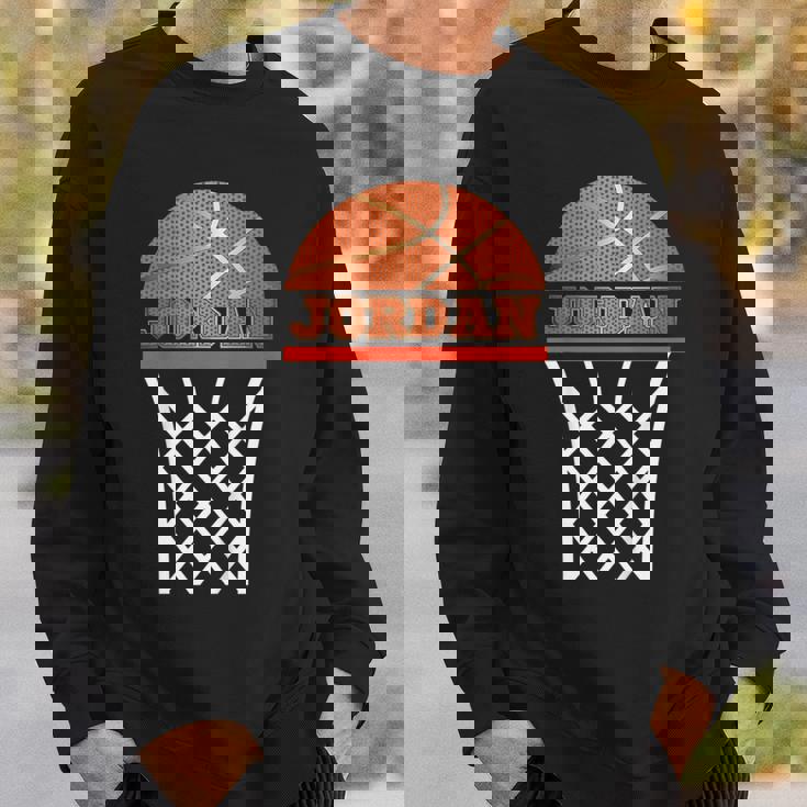 キッズ バスケットボールtシャツ ジョーダン カスタムネームギフト 男の子、若者向け スウェットシャツ 彼への贈り物