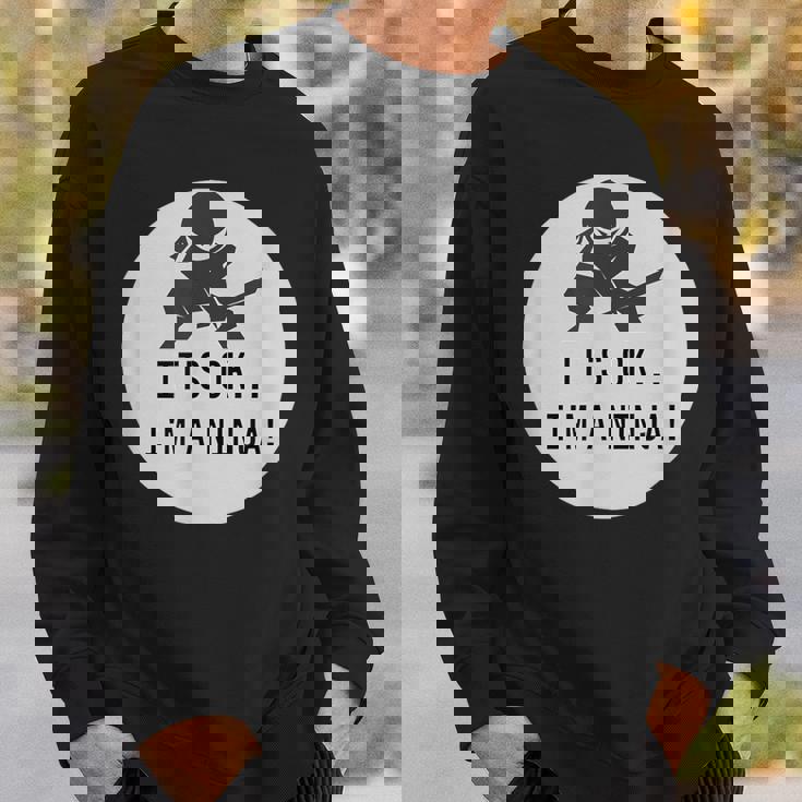 キッズ ファニーニンジャ キッズシャツ ノベルティ 忍者 幼児 男の子 スウェットシャツ 彼への贈り物