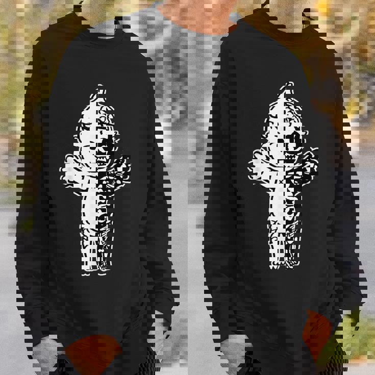 キューピー ベビー スケルトン ゾンビ スウェットシャツ 彼への贈り物