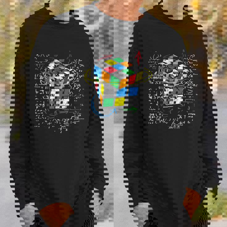 キューブマジック 数学方程式 スウェットシャツ 彼への贈り物