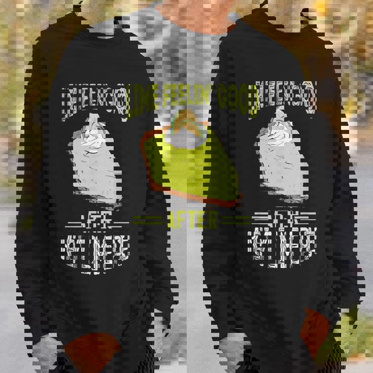 キー ライム パイ フィーリング グッドレモンパイ デザート フロリダパイ スウェットシャツ 彼への贈り物