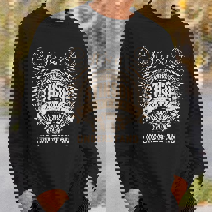 ギフトには理解できないスティンソンです。 スウェットシャツ 彼への贈り物