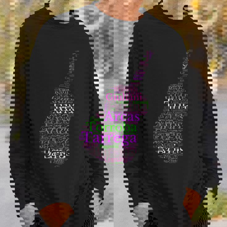 クラシックギター スペインギター スウェットシャツ 彼への贈り物