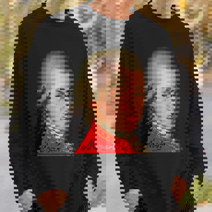 クラシック作曲家 ヴォルフガング・アマデウス・モーツァルト 1756-1791 スウェットシャツ 彼への贈り物