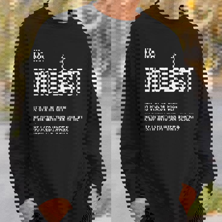 クラシック音楽 音楽好き ヴィオラ好き おもしろ ヴィオラ奏者 ヴィオラ ジョーク ビオラ スウェットシャツ 彼への贈り物