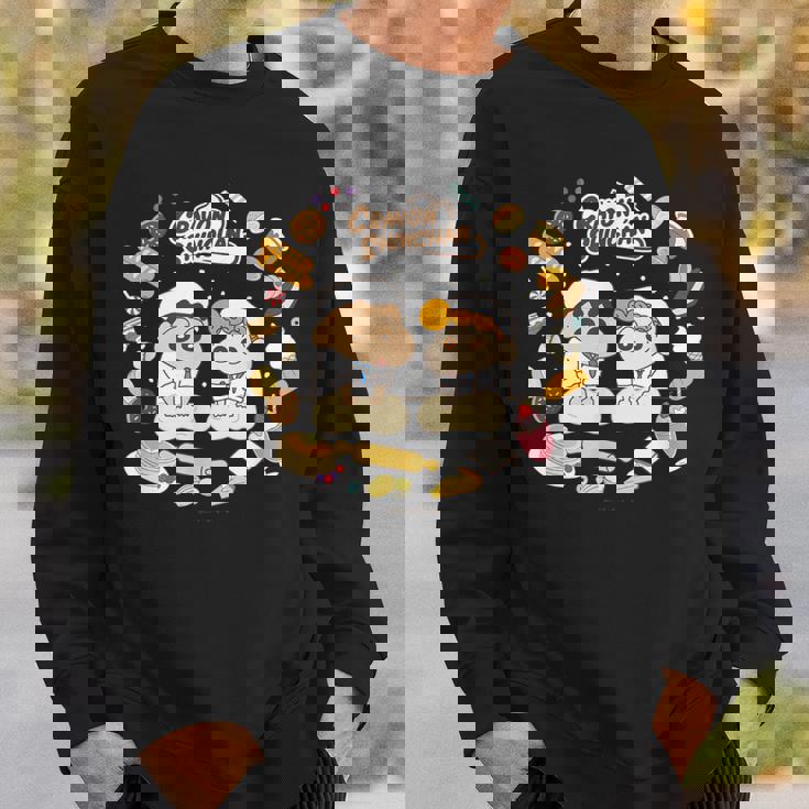 クレヨンしんちゃん ひまわりとパンづくり デザートタイム スウェットシャツ 彼への贈り物