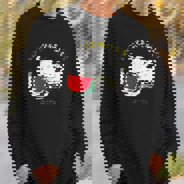 クレヨンしんちゃん シロ 夏の1日 スウェットシャツ 彼への贈り物