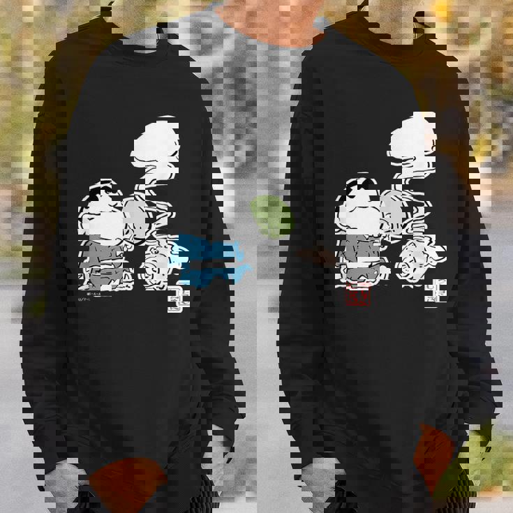 クレヨンしんちゃん 夏を感じる涼しげしんちゃん スウェットシャツ 彼への贈り物