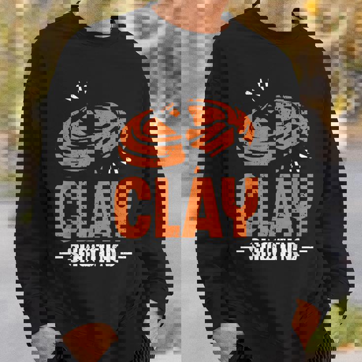 クレー射撃 トラップ からのプル ピジョン ショットガン クレー射撃 スウェットシャツ 彼への贈り物