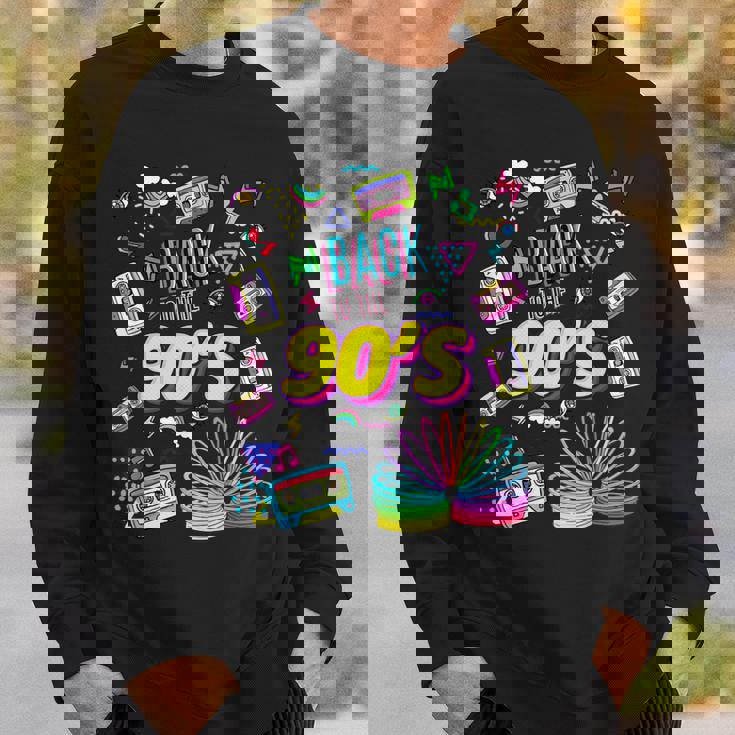 クールな90年代フォーエバー、ヴィンテージレトロバックトゥ90年代のグラフィックデザイン。 スウェットシャツ 彼への贈り物