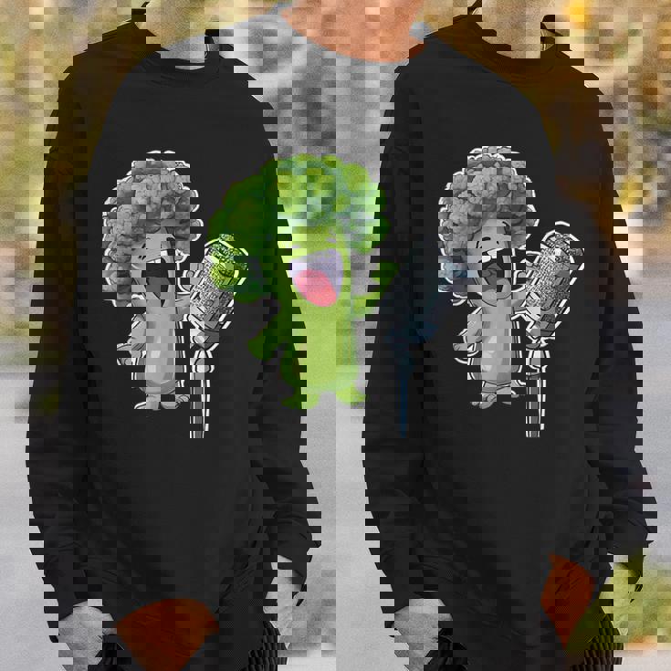 クールブロッコリー ベジタリアン ビーガン ベジタブルフード メンズ レディース スウェットシャツ 彼への贈り物