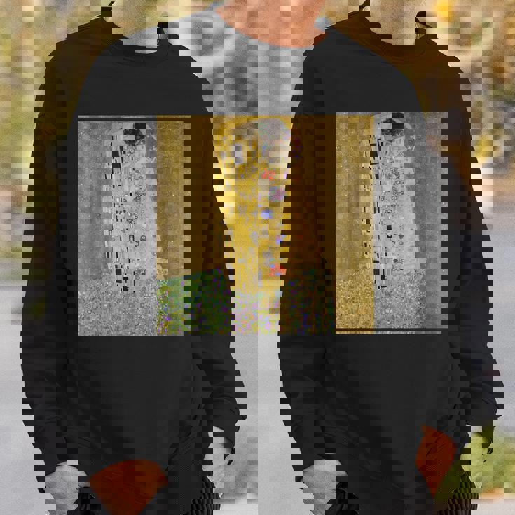 グスタフ・クリムトのキス 有名な絵画 スウェットシャツ 彼への贈り物