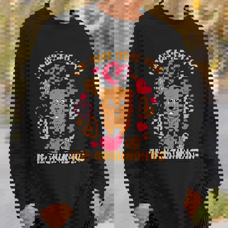 グラウンドホッグデー 2024 愛好家 2月2日 おもしろグラウンドホッグ スウェットシャツ 彼への贈り物