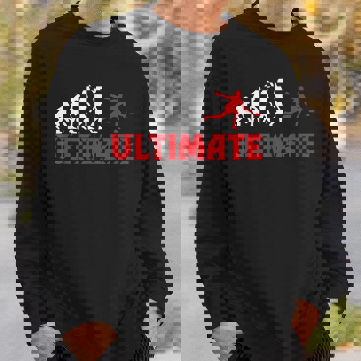 グレートアルティメットフリスビーエボリューションギフト スウェットシャツ 彼への贈り物