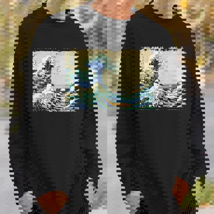 グレートウェーブ 葛飾北斎 名物 ヴィンテージアート おしゃれ スウェットシャツ 彼への贈り物