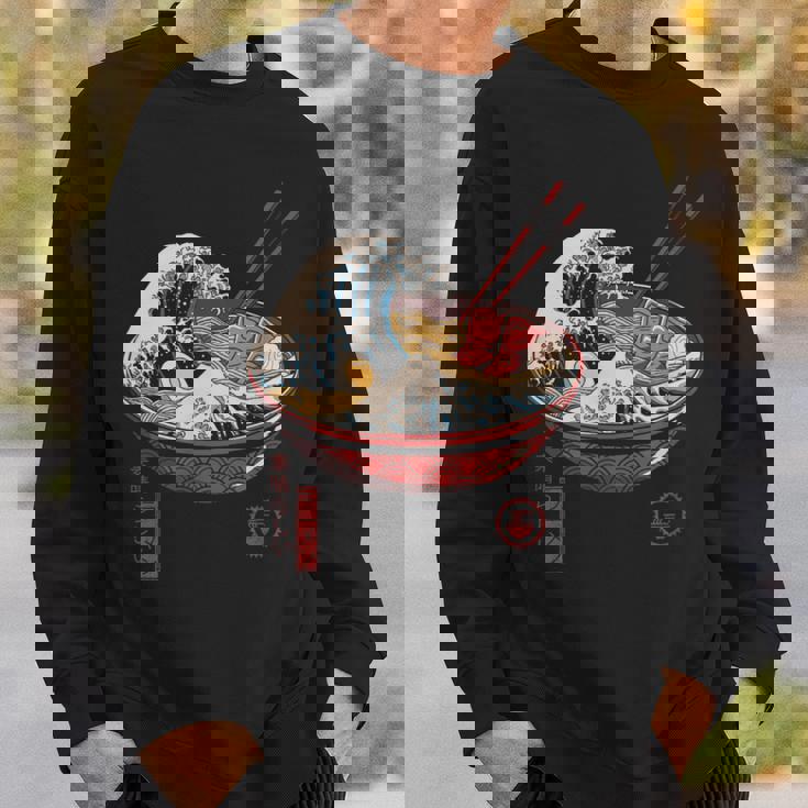 グレートラーメンウェーブ らーめんと波）Ｔシャツ スウェットシャツ 彼への贈り物