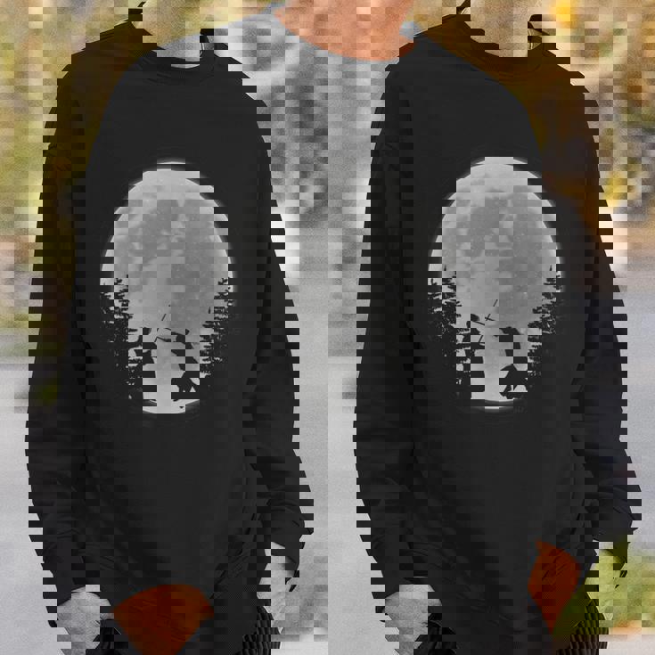 グレート剣道サムライズウィズムーンデザインジャパンウォリアー スウェットシャツ 彼への贈り物