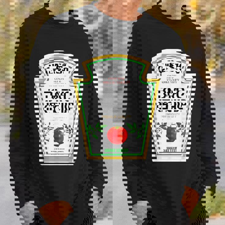 ケチャップ ハロウィン 2024 コスチューム ファミリー お揃い マスタード グループ スウェットシャツ 彼への贈り物