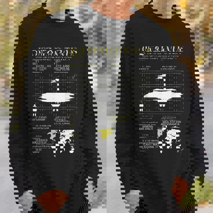 ケツァルコアトルス絶滅した巨大翼竜古生物学 スウェットシャツ 彼への贈り物