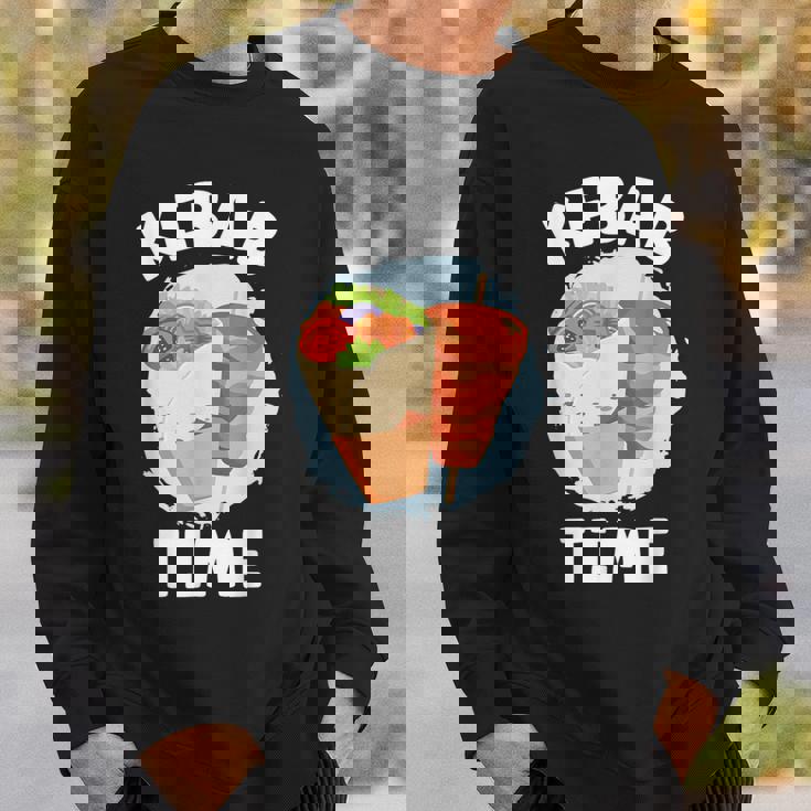 ケバブタイム おいしい焼き肉 トルコ ケバブ スウェットシャツ 彼への贈り物