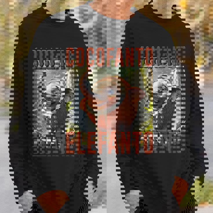 ココファント エレファント イタリアン ブレイン モンスター Ai キッズ スウェットシャツ 彼への贈り物