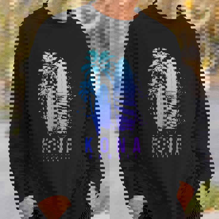 コナ ハワイ ハワイアン サーフィン ビンテージ サーフィン サーファー スウェットシャツ 彼への贈り物