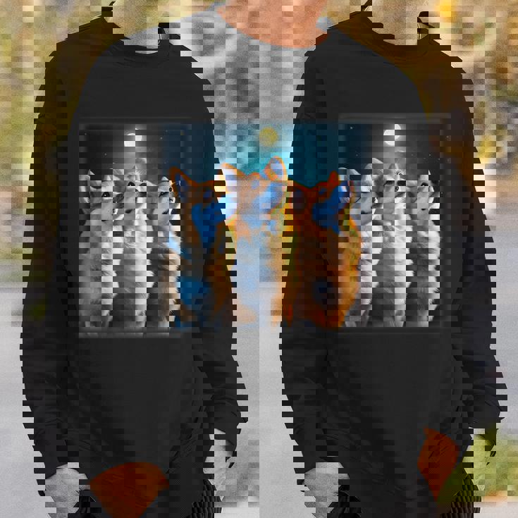 コーギー 面白いtシャツ 犬 かわいい メンズ 子供 おもしろ 服 雑貨 グッズ ネタ わんこ イヌ スウェットシャツ 彼への贈り物