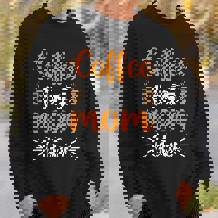 コーヒーファースト・マム・ラター スウェットシャツ 彼への贈り物