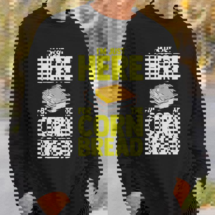 コーンブレッドレシピ 食べ物 面白いコーンベーキング スウェットシャツ 彼への贈り物