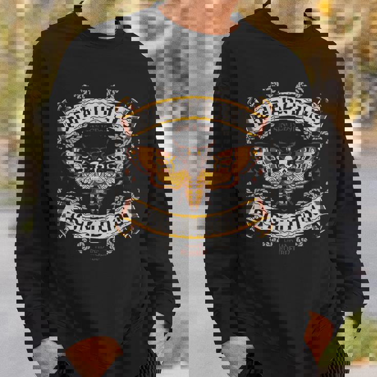 ゴス ボディローション デスヘッドモス ヴィンテージタトゥー スウェットシャツ 彼への贈り物