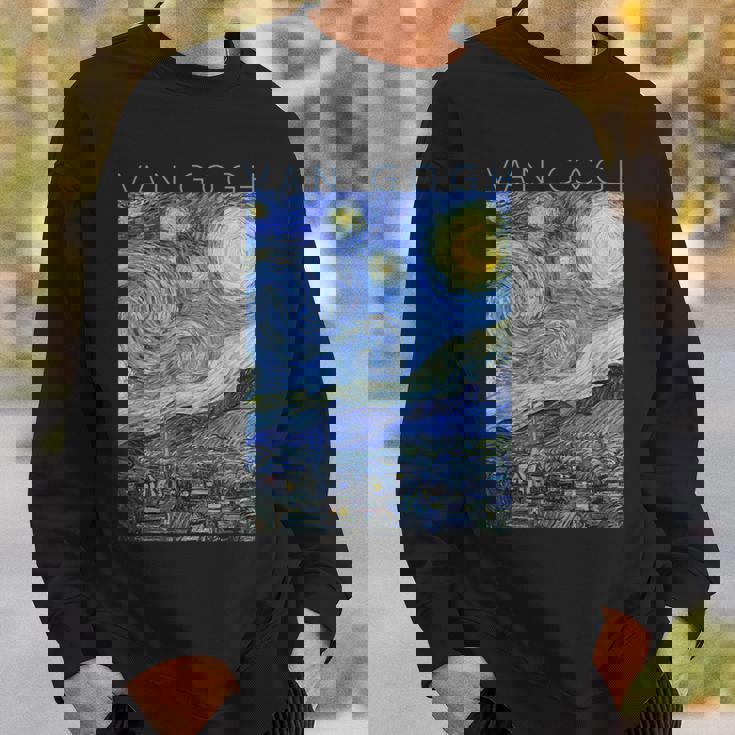 ゴッホ星月夜 スウェットシャツ 彼への贈り物