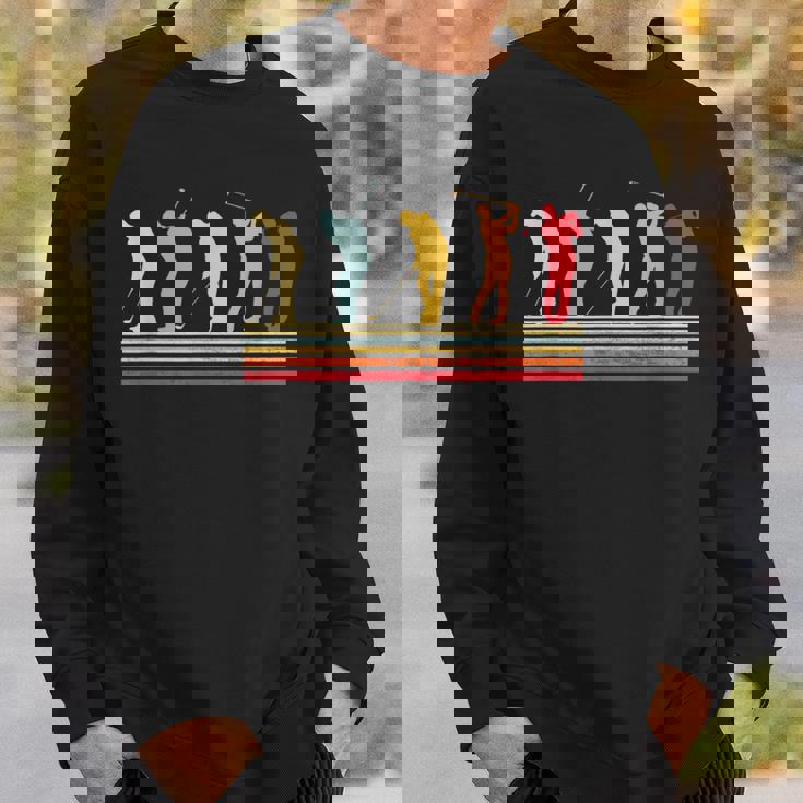 ゴルフ 面白いtシャツ 打ちっ放し メンズ おもしろ 服 練習着 ウェア ネタ 服 カラフル レトロ スウェットシャツ 彼への贈り物